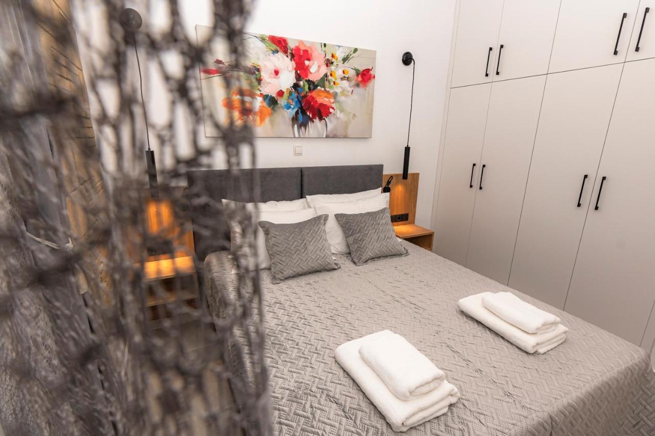 Rikanthos Stone Sea View Apartment Ι Falelianá Exteriér fotografie