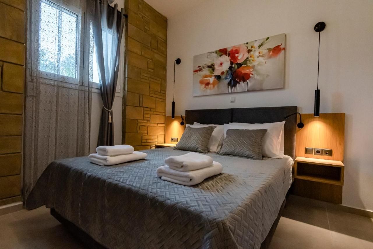Rikanthos Stone Sea View Apartment Ι Falelianá Exteriér fotografie