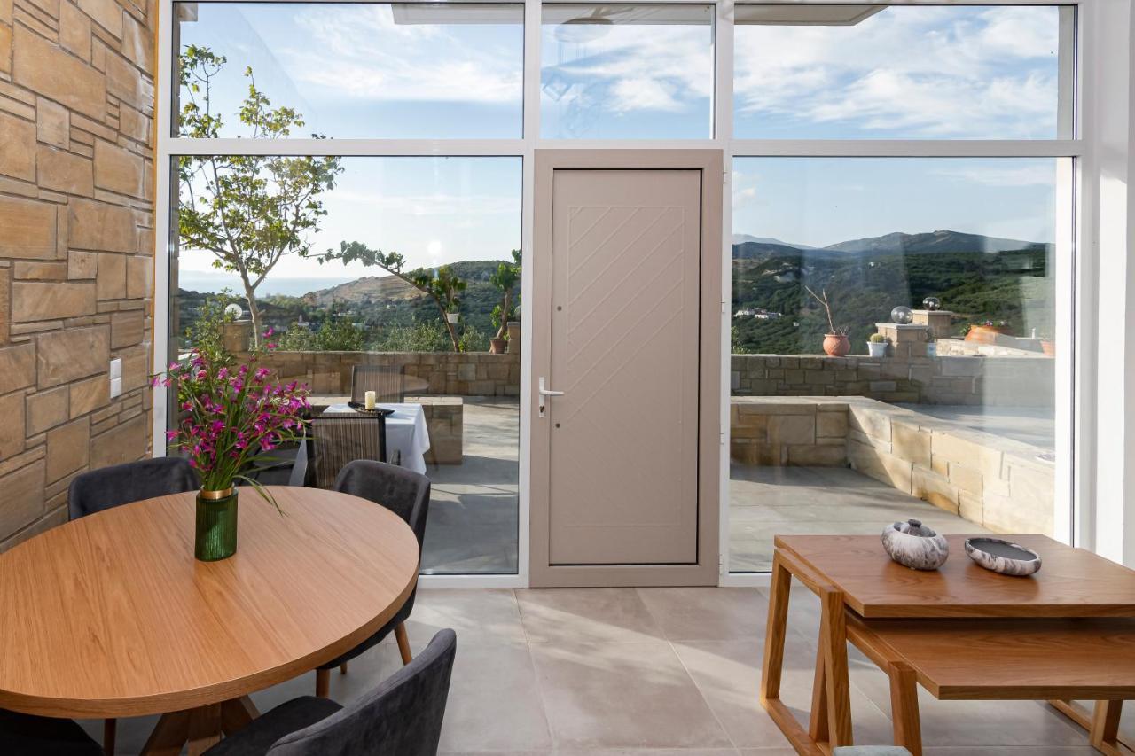 Rikanthos Stone Sea View Apartment Ι Falelianá Exteriér fotografie