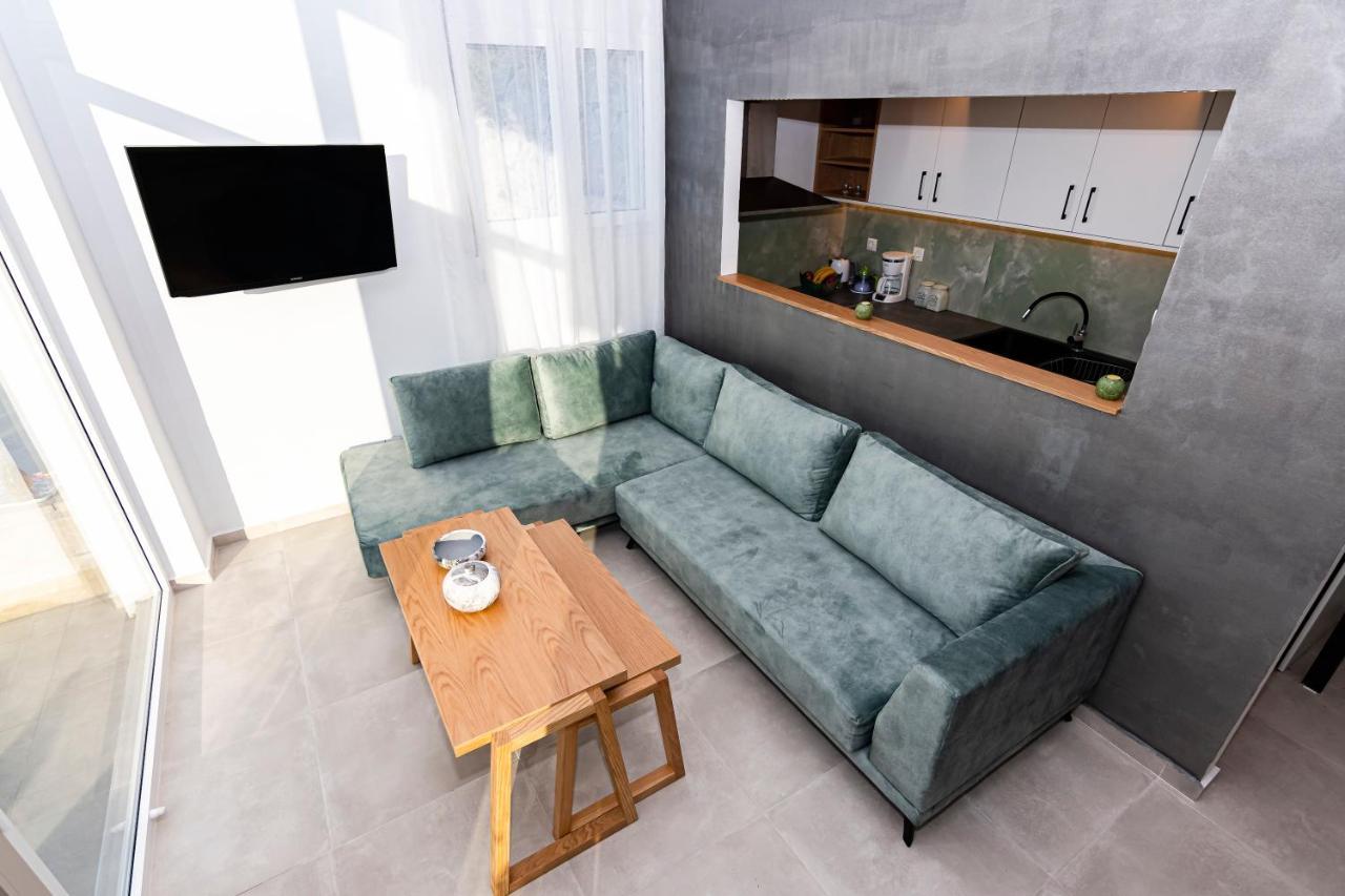 Rikanthos Stone Sea View Apartment Ι Falelianá Exteriér fotografie