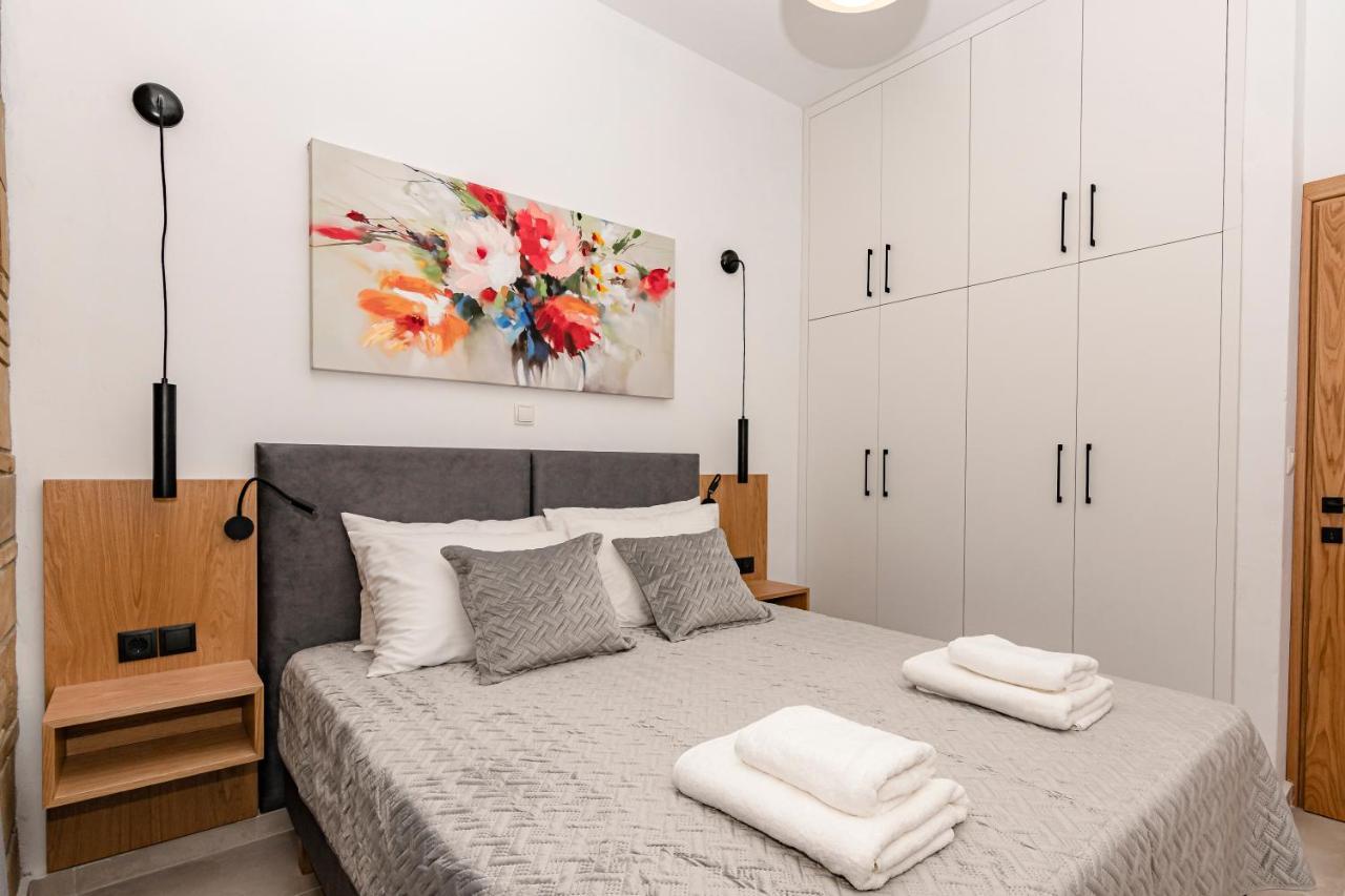 Rikanthos Stone Sea View Apartment Ι Falelianá Exteriér fotografie