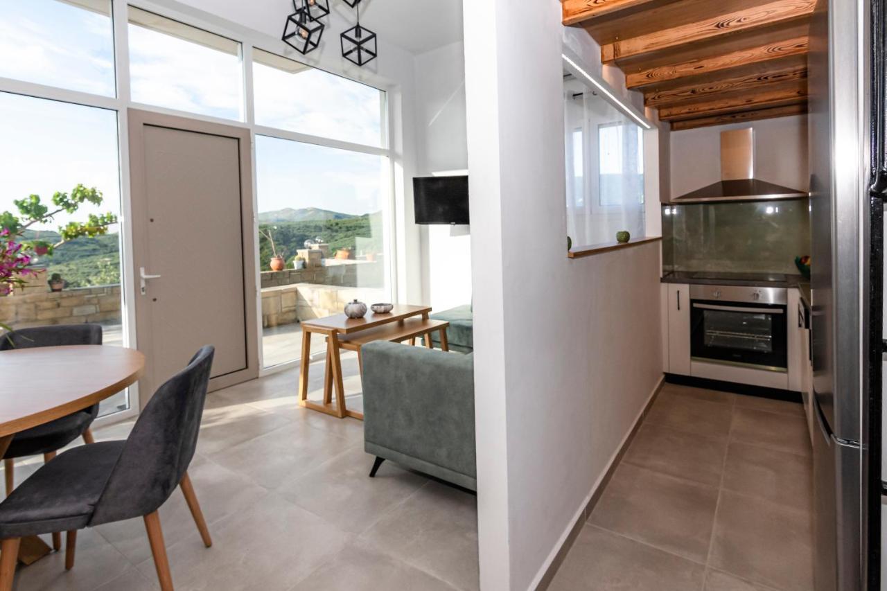 Rikanthos Stone Sea View Apartment Ι Falelianá Exteriér fotografie