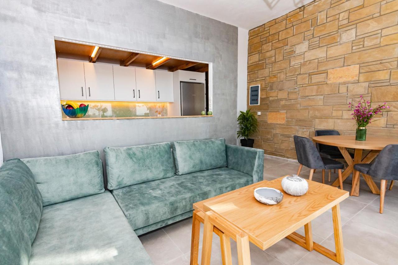 Rikanthos Stone Sea View Apartment Ι Falelianá Exteriér fotografie