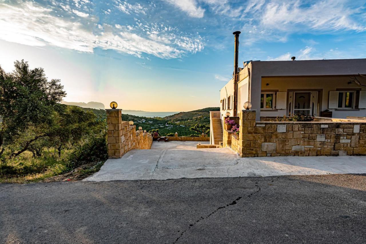 Rikanthos Stone Sea View Apartment Ι Falelianá Exteriér fotografie