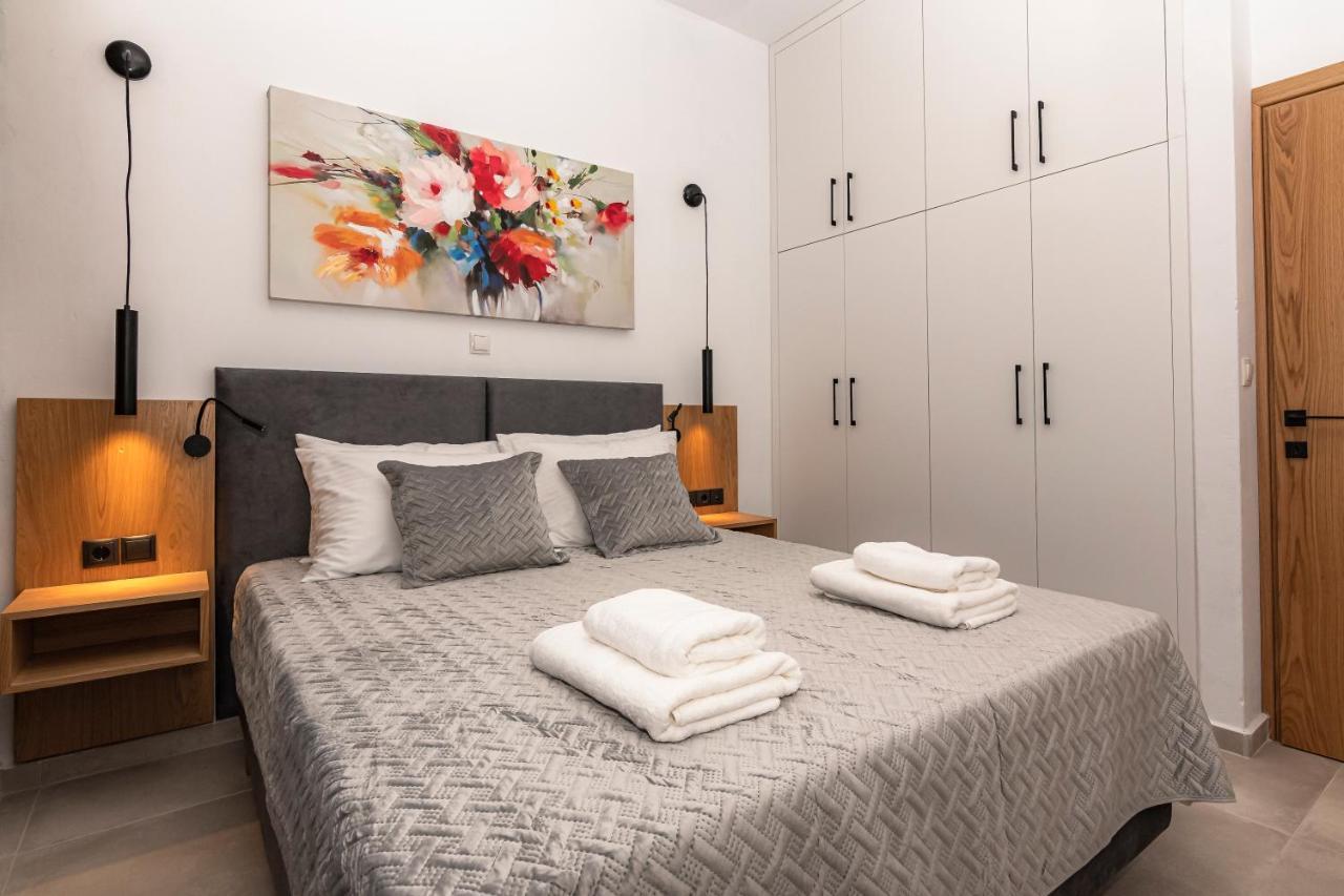 Rikanthos Stone Sea View Apartment Ι Falelianá Exteriér fotografie