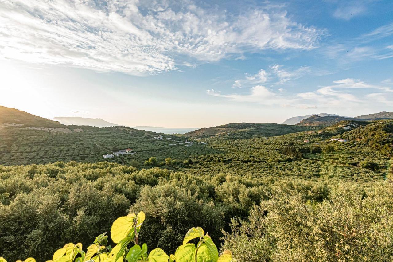 Rikanthos Stone Sea View Apartment Ι Falelianá Exteriér fotografie