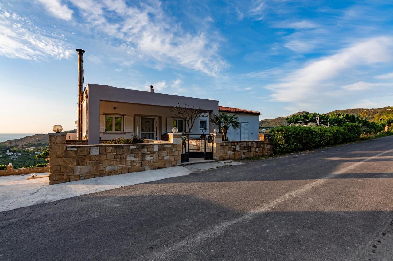 Rikanthos Stone Sea View Apartment Ι Falelianá Exteriér fotografie